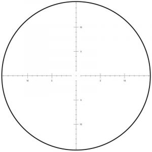 Delta STRYKER Target Ultra ED 5-50x56 HD SFP Illuminated Zero Stop Locking Turret Rifle Scope - DLS-3 - 1/8 MOA