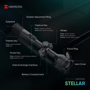HIKMICRO Stellar 50mm Thermal Rifle Scope SH50