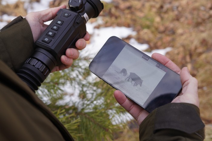 HIKMICRO Thunder 2.0 TH35 3.0x 35mm 20mK 384×288px 12µm Smart Thermal Weapon Scope with Rail - Image 4