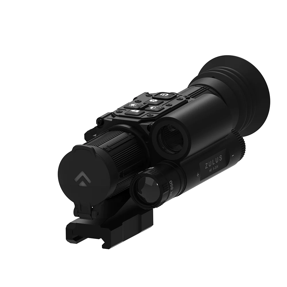 Zhd520r Zulus Hd 5 20x Digital Night Vision Scope With Laser Rangefinder And Ballistic