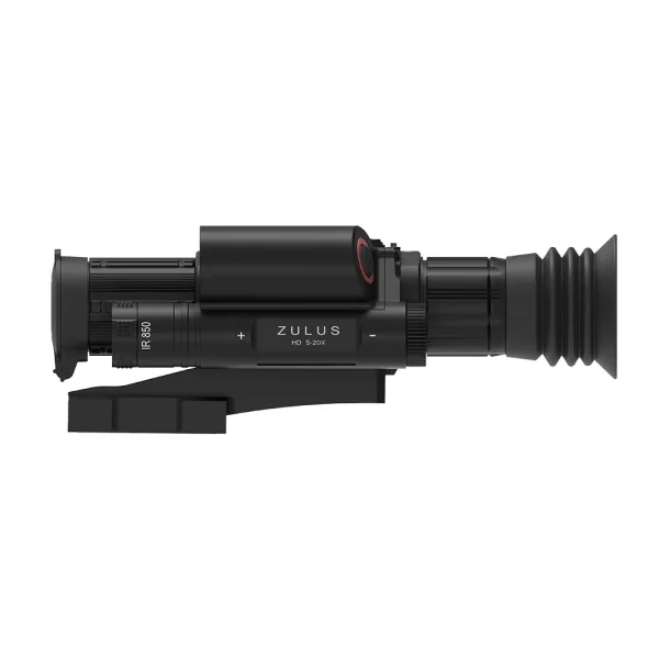 ZHD520R - ZULUS HD 5-20X Digital Night Vision Scope With Laser Rangefinder And Ballistic Calculator
