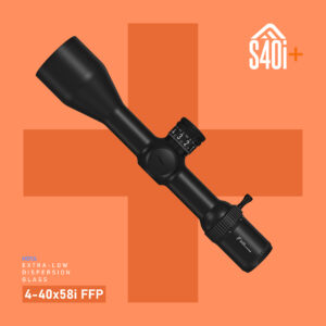 Falcon S40i+ 4-40x58i FFP ED IR 0.1MRAD 34mm Competition Rifle Scope