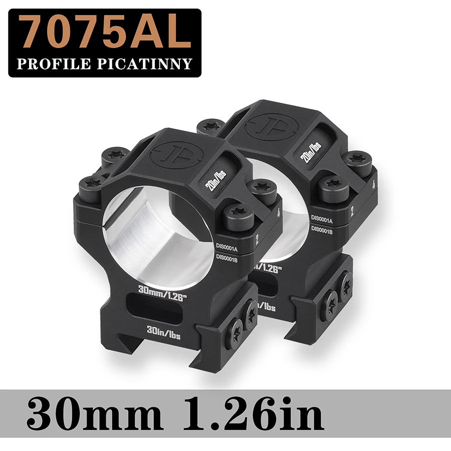DISCOVERYOPT 7075 Series Aluminum 30mm Scope Rings