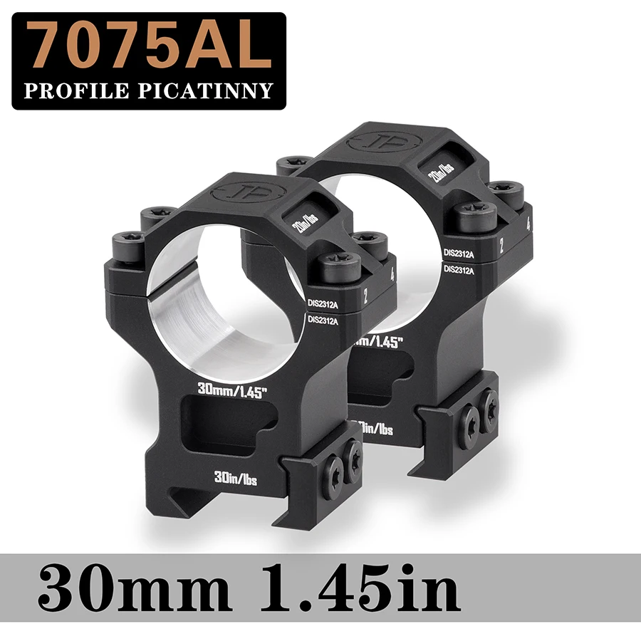 DISCOVERYOPT 7075 Series Aluminum 30mm Scope Rings