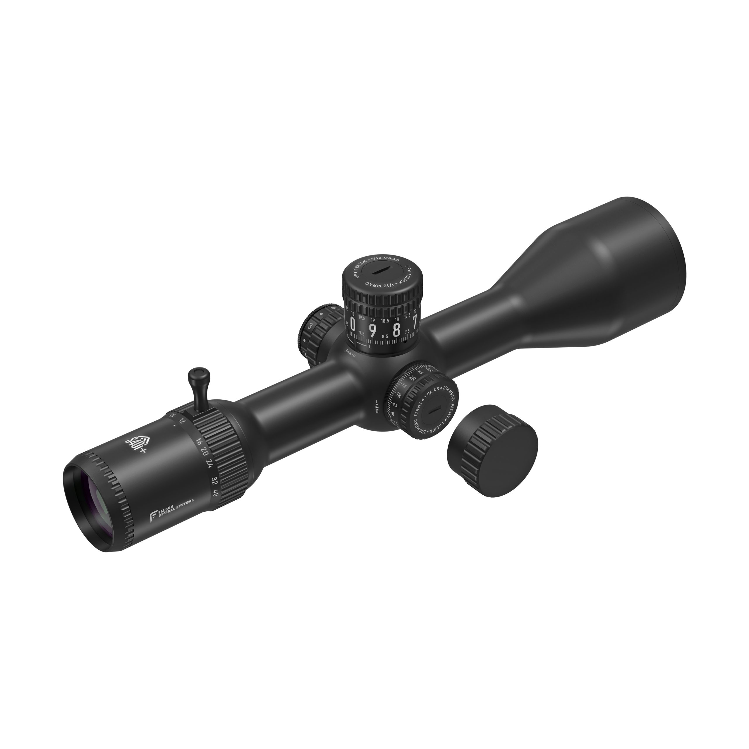 Falcon S40i+ 4-40x58i FFP ED IR 0.1MRAD 34mm Competition Rifle Scope - Image 3