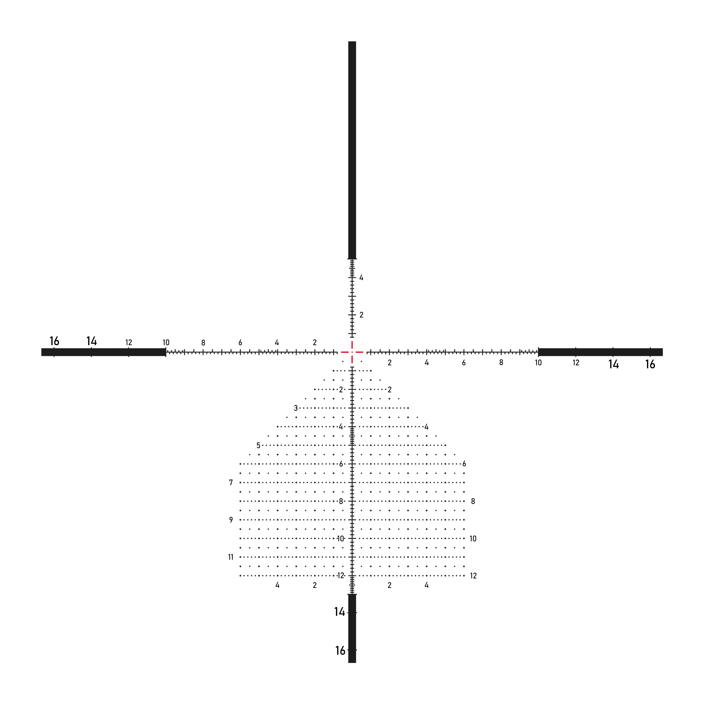 Falcon S40i+ 4-40x58i FFP ED IR 0.1MRAD 34mm Competition Rifle Scope - Image 13